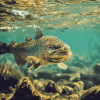 Brown Trout Underwater Diamond Painting