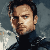 Bucky Barnes Celebrity Diamond Painting