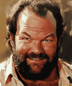 Bud Spencer Celebrity Diamond Painting