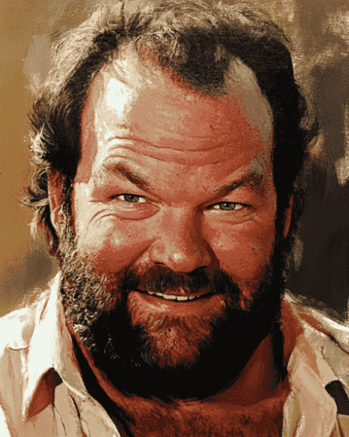 Bud Spencer Celebrity Diamond Painting