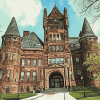 Buffalo Psychiatric Buildings Diamond Painting