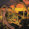 Building Roller Coaster Diamond Painting