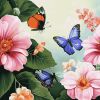 Butterflies and Roses Diamond Painting