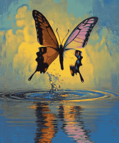 Butterfly Animation Delights Diamond Painting