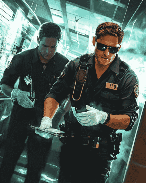 CSI Movie Characters Diamond Painting