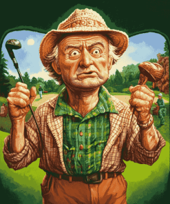 Caddyshack Cartoon Diamond Painting