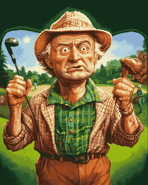 Caddyshack Cartoon Diamond Painting