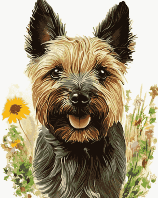 Cairn Terrier Puppy Diamond Painting