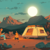 Camping Adventure Diamond Painting