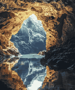 Canary Islands Water Caves Diamond Painting