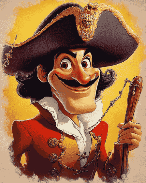 Captain Hook Adventure Diamond Painting