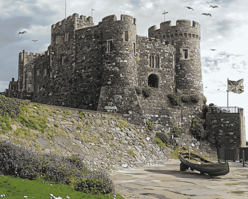 Carrickfergus Castle Diamond Painting