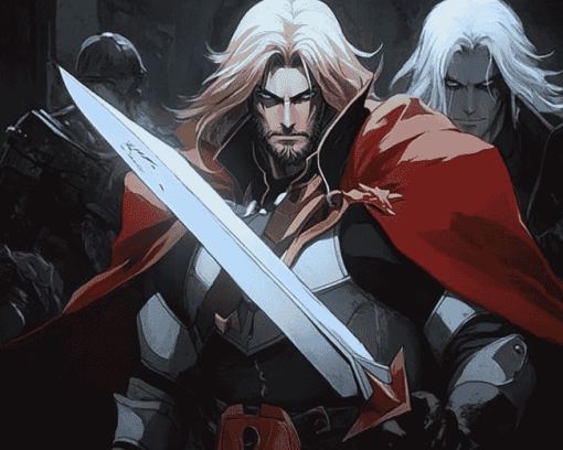 Castlevania Video Game Characters Diamond Painting