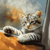 Cat and Tiger Animal Diamond Painting