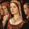 Catherine Of Aragon Vintage Queens Diamond Painting