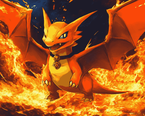 Charizard Pokemon Adventure Diamond Painting