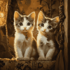 Charming Kitten Companions Diamond Painting