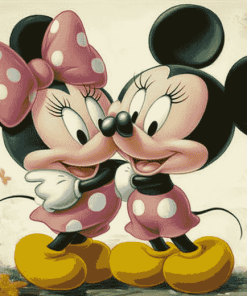 Charming Minnie Mouse Diamond Painting