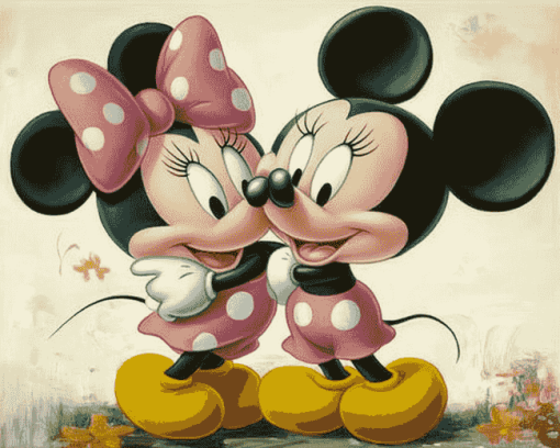 Charming Minnie Mouse Diamond Painting