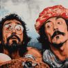 Cheech And Chong Films Diamond Painting