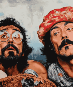 Cheech And Chong Films Diamond Painting