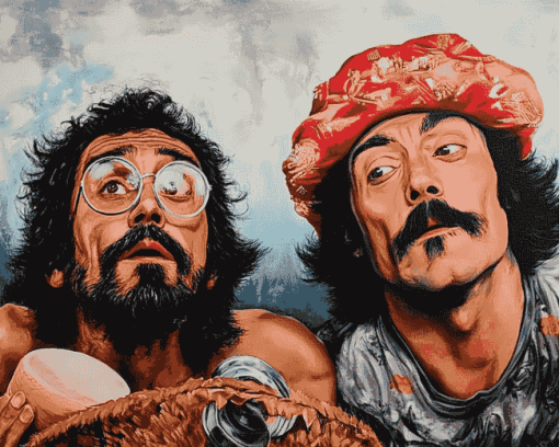 Cheech And Chong Films Diamond Painting