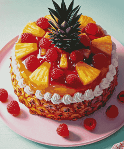 Cherry Pineapple Delight Diamond Painting