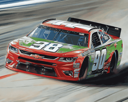 Chevrolet Nascar Racing Diamond Painting