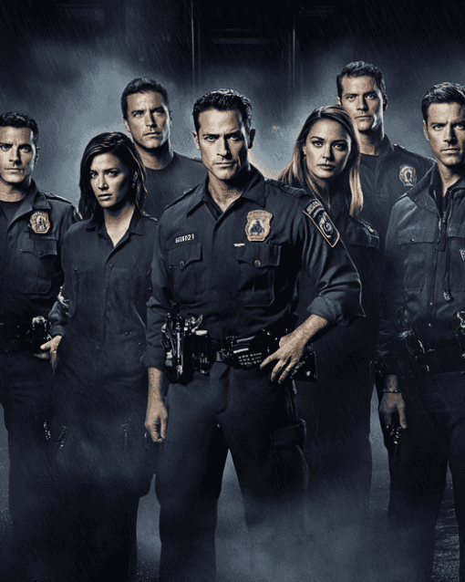 Chicago Fire Cast TV Series Diamond Painting