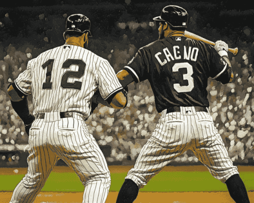 Chicago White Sox Baseball Diamond Painting