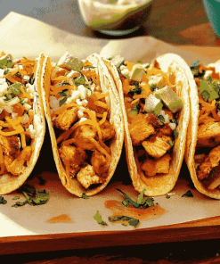 Chicken Tacos Art Diamond Painting