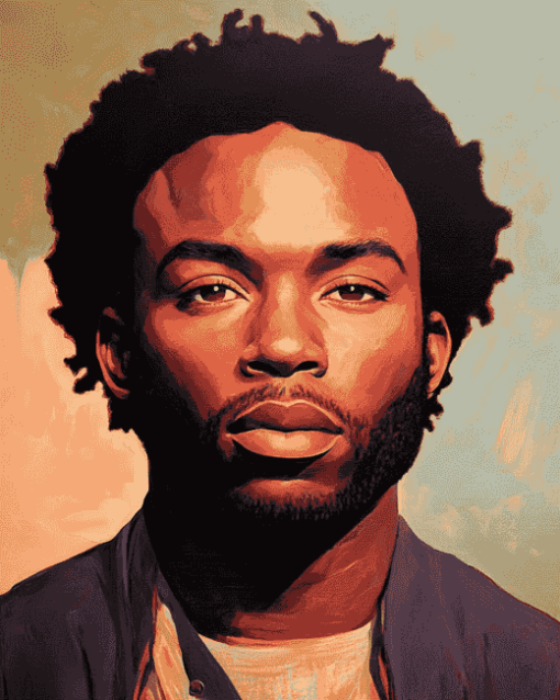 Childish Gambino Actor Diamond Painting