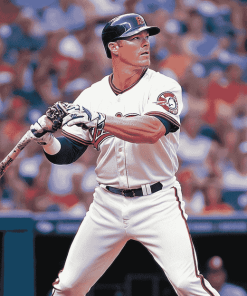 Chipper Jones Baseball Icon Diamond Painting