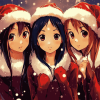 Christmas Anime Girls Diamond Painting