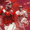 Cincinnati Reds Baseball Diamond Painting