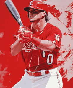 Cincinnati Reds Baseball Player Diamond Painting