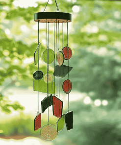 Circle Glass Wind Chimes Diamond Painting