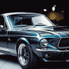 Classic Mustang 1967 Diamond Painting