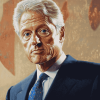 Classy Bill Clinton Diamond Painting