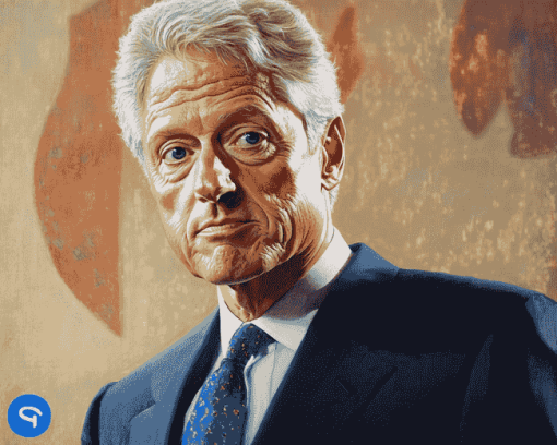 Classy Bill Clinton Diamond Painting