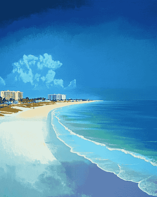 Clearwater Beach Seaside Diamond Painting