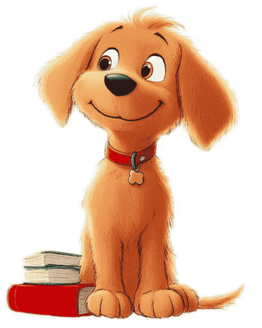 Clifford Red Puppy Diamond Painting