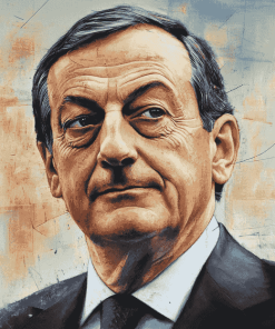 Close Up of Mario Draghi Diamond Painting