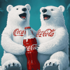 Coca Cola Cartoon Bear Diamond Painting