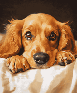 Cocker Spaniel Puppy Diamond Painting