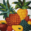 (Colorful Abstract Fruits Diamond Painting)