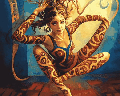 Contortionist Animation Diamond Painting