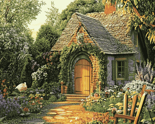 Cottage Retreats Diamond Painting