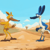 Coyote and Roadrunner Animation Diamond Painting