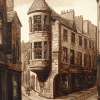 Cupar Street Scene Diamond Painting